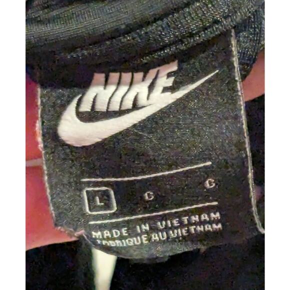 Black & White Nike Women's Windrunner Crop Jacket Size L - Picture 5 of 6